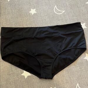 Zuda Black Swimwear Bottoms 28W NEW